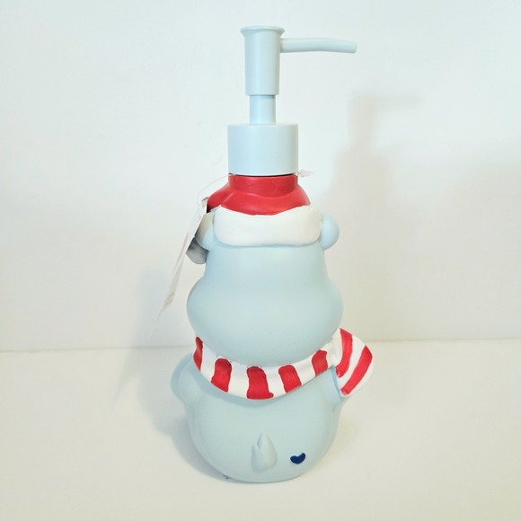Care Bears Christmas Holiday Santa Blue Soap & Lotion Pump Dispenser NWT - Picture 2 of 3